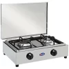 Parker® Parker Gaskocher 2-flammig 50 Mbar, Silber