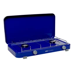 HPV Kocher Rumba 2-flamm 50 Mbar, Ohne ZS