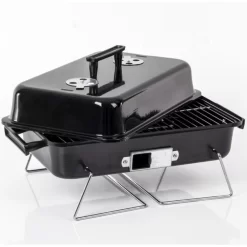 Camp4 Holzkohlegrill Jim, Schwarz