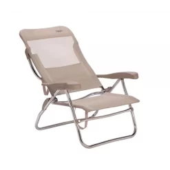 Crespo Strandstuhl AL/223 7-fach Verstellbar Beige -Camping Angebote 601530 2