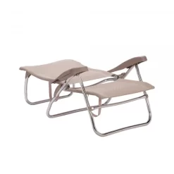 Crespo Strandstuhl AL/223 7-fach Verstellbar Beige -Camping Angebote 601530 3