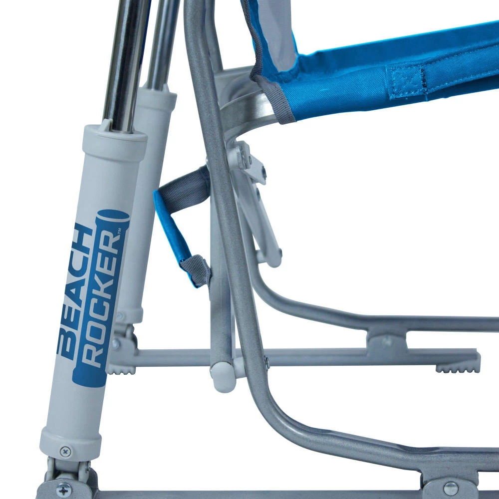 GCI Outdoor Schaukelstuhl Beach Rocker Blau 2 GCI Outdoor Schaukelstuhl Beach Rocker Blau – Bild 2