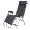 Crespo Relaxsessel DELUXE Anthrazit, Gepolstert
