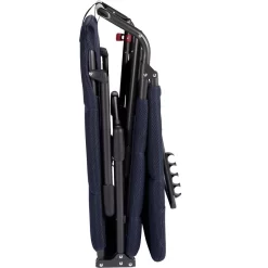 Crespo Dreibeinliege Air-Deluxe Alu, Blau -Camping Angebote 9960458 3