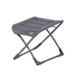 Crespo Fußauflage Air Deluxe Freistehend Gepolstert, Grau