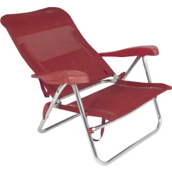 Crespo Strandstuhl Beach Chair Rot -Camping Angebote 9960476 2