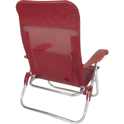 Crespo Strandstuhl Beach Chair Rot -Camping Angebote 9960476 3