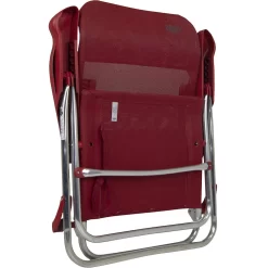 Crespo Strandstuhl Beach Chair Rot -Camping Angebote 9960476 5