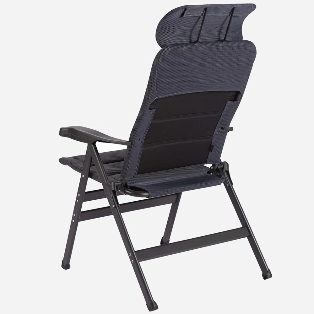 Crespo Campingstuhl Air Deluxe Compact XL, Grau 3 Crespo Campingstuhl Air Deluxe Compact XL, Grau – Bild 3