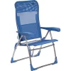 Crespo Strandstuhl Beach Chair Nytexine, Blau