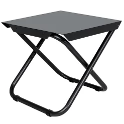 Crespo Tisch Lounger Tex-Supreme, Schwarz