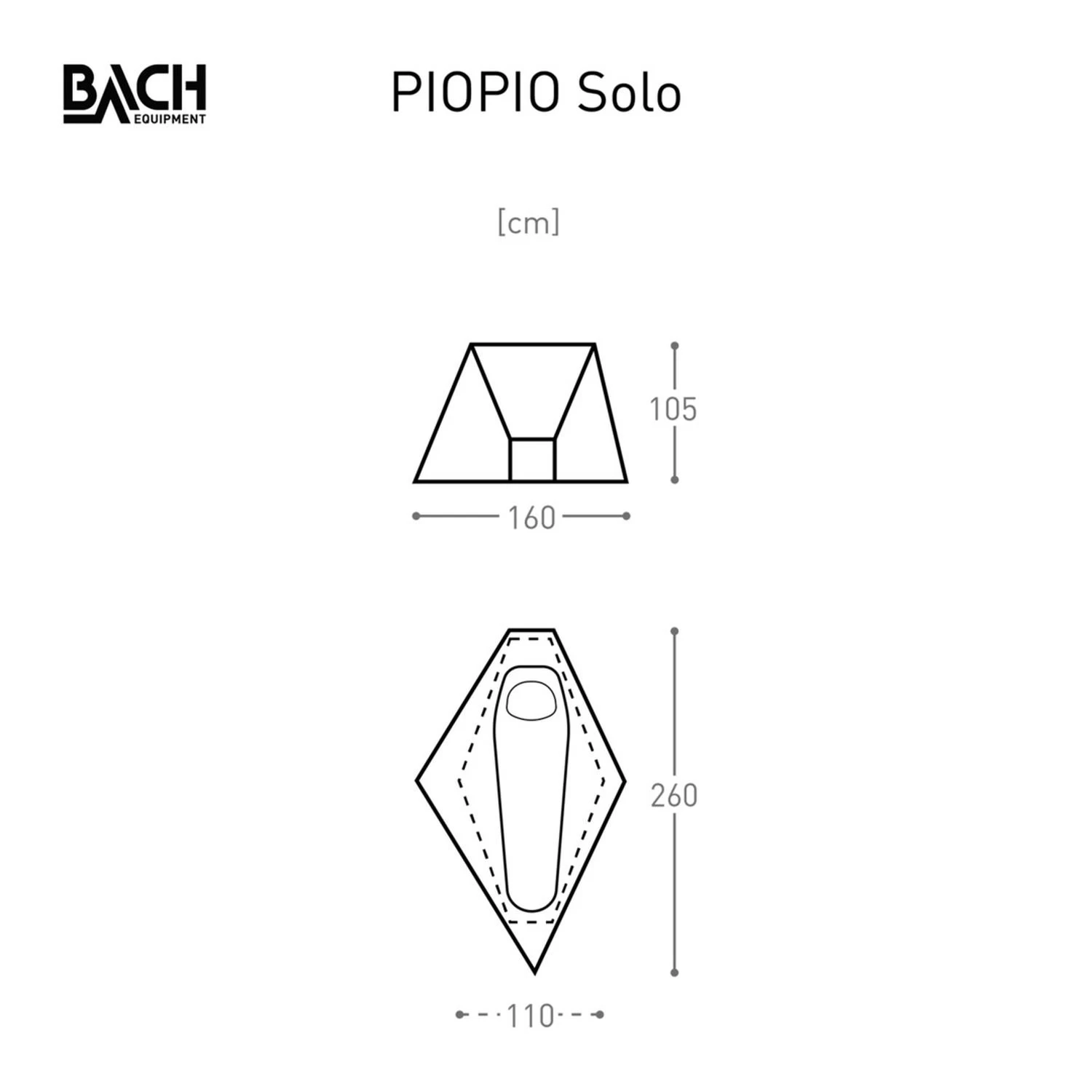 Bach Piopio Solo Zelt (willow-bough-green) 4 Bach Piopio Solo Zelt (willow-bough-green) – Bild 4
