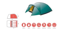 Grand Canyon Topeka 4 Zelt (blue-grass) -Camping Angebote Grand Canyon Topeka 4 Zelt blue grass D 330010 Bild 5